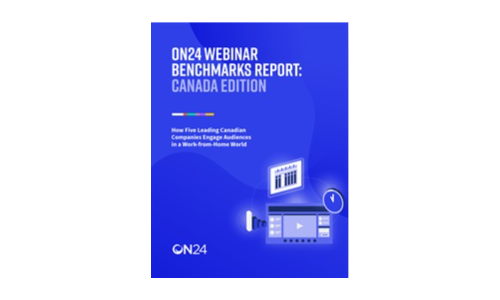 ON24 Webinar Benchmarks Raport: Canada Edition